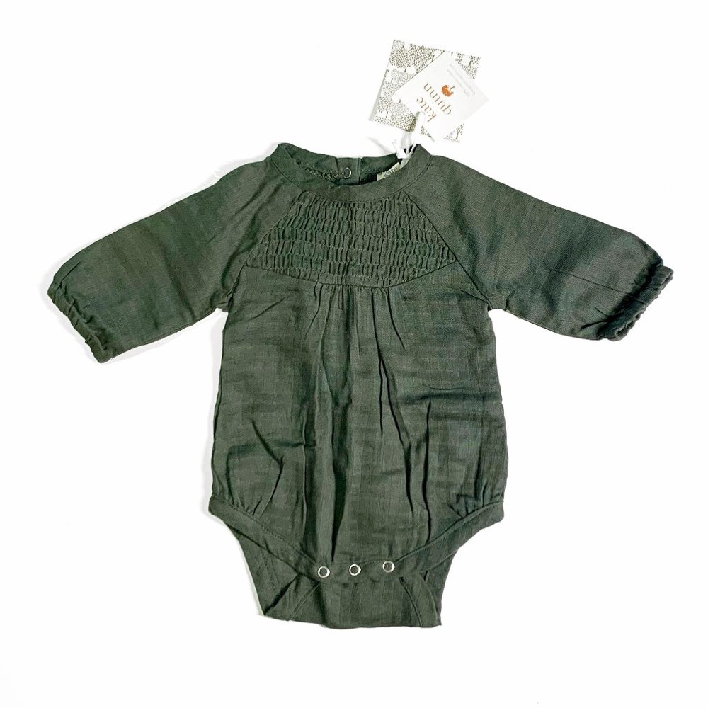 NWT Kate Quinn Holiday Smocked Romper